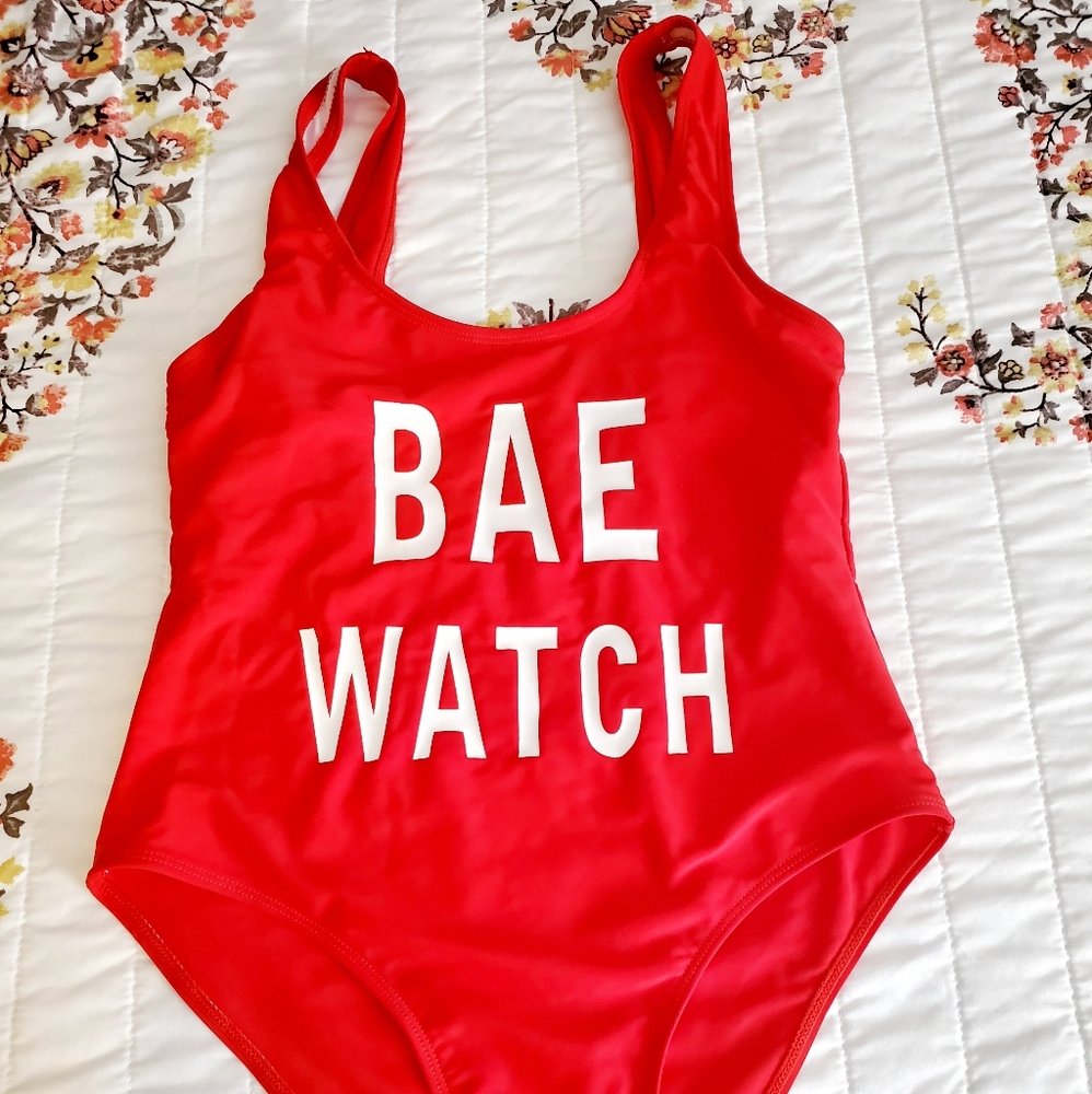 Bae watch swimming suit